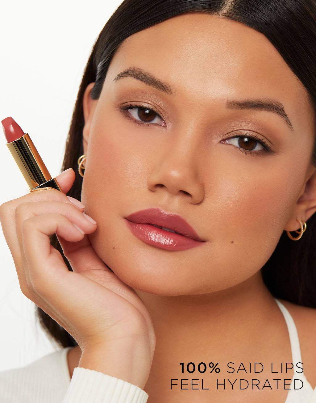 Hourglass Unlocked Satin Crème Lipstick - Ruj - stre