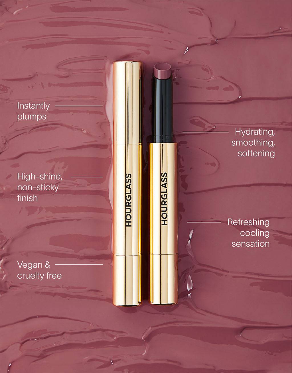 Hourglass Phantom Volumizing Glossy Balm - Hacimlendirici Ruj - stre