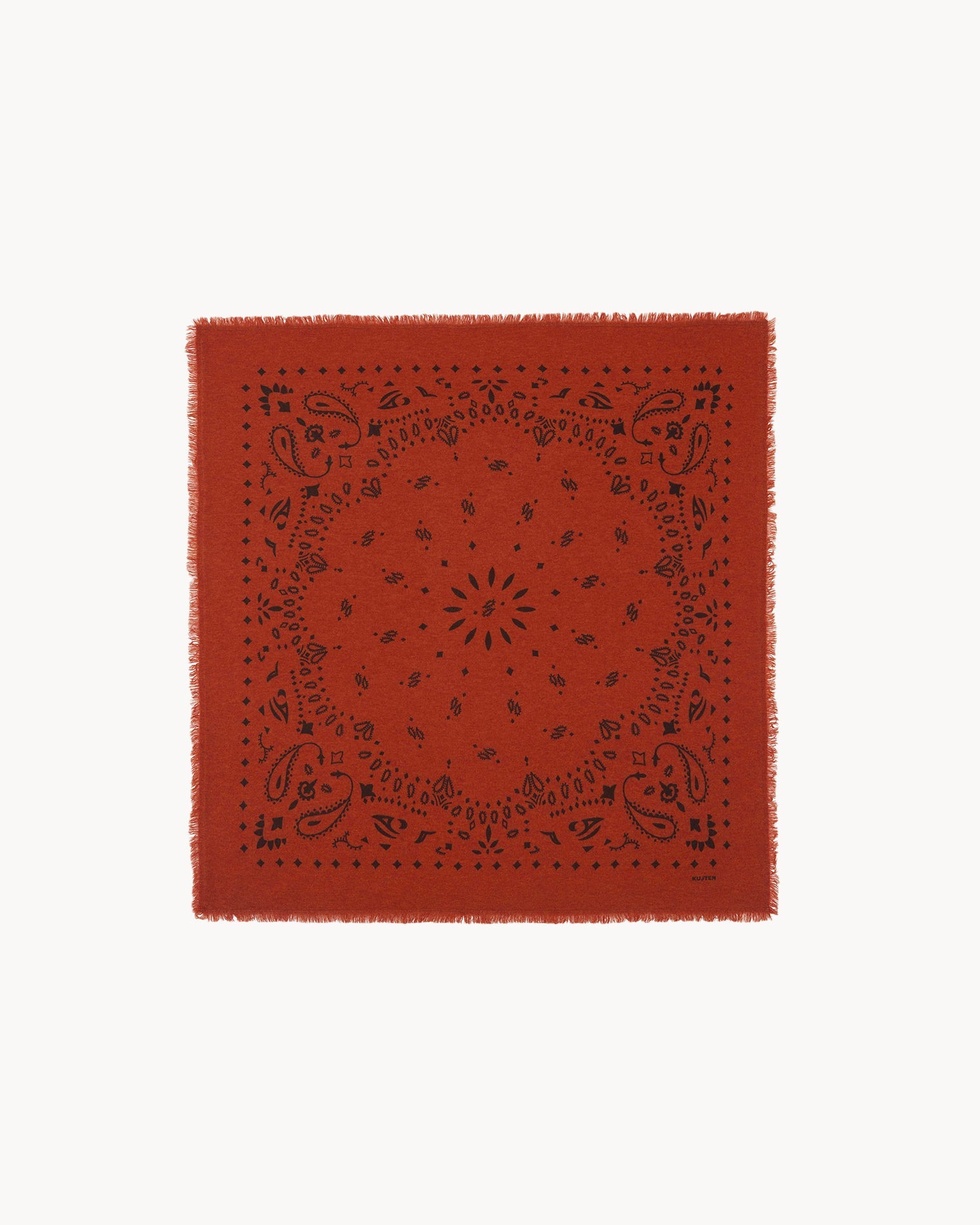 KUJTEN Small Bandana Hachi Burnt Orange - Bandana