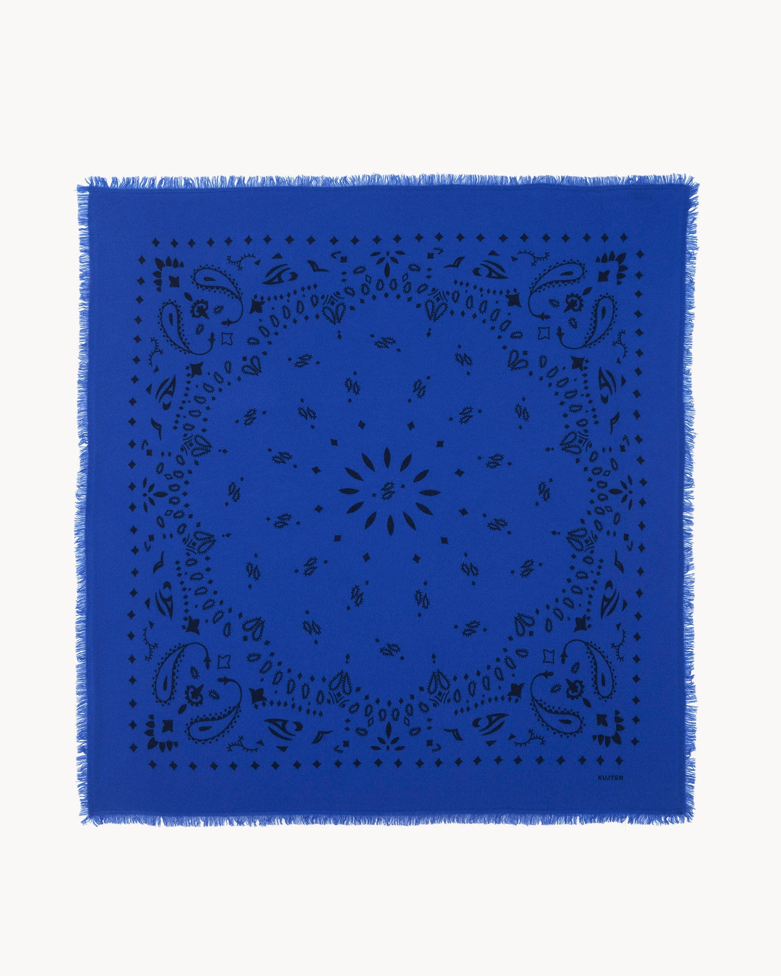 KUJTEN Bandana Hachiko Cobalt Blue - Bandana