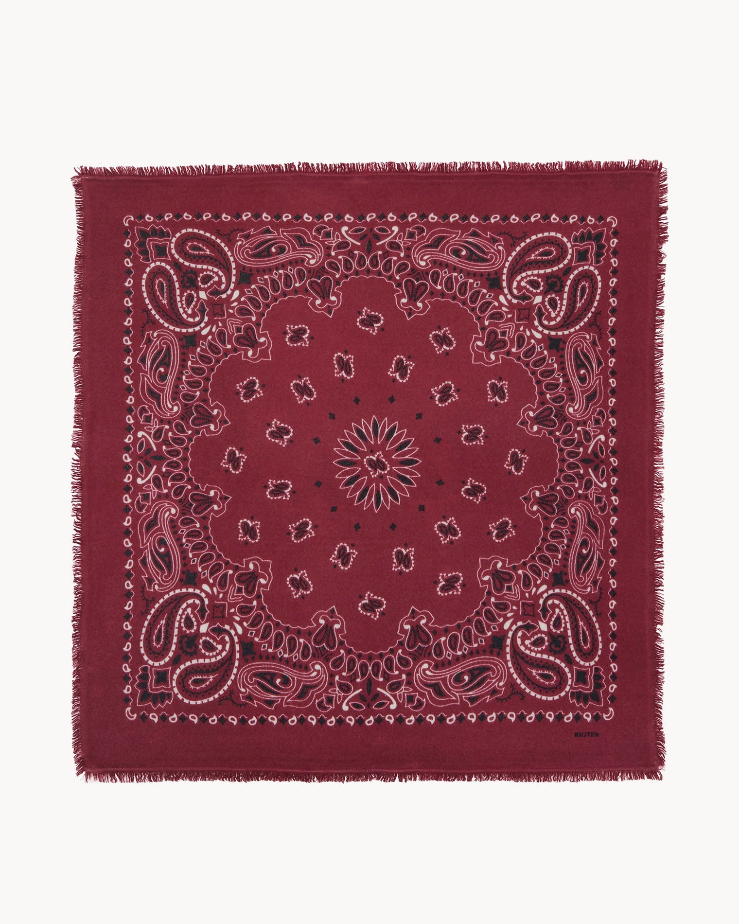 KUJTEN Large Bandana Hachiko Bico Sierra Red - Bandana