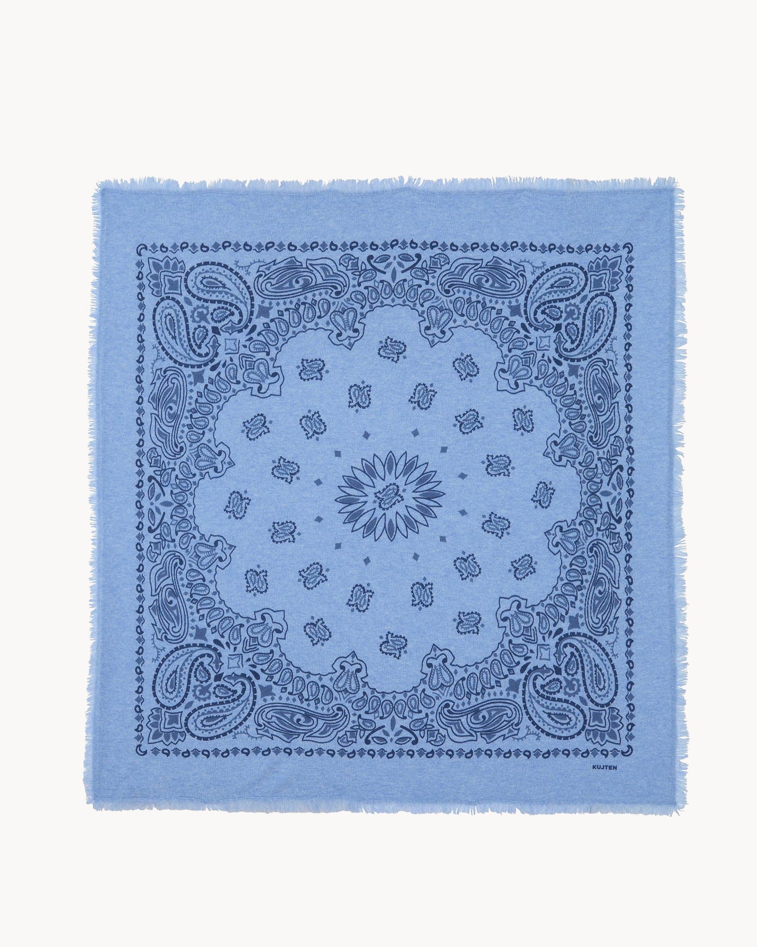 KUJTEN Large Bandana Hachiko Bico Blue Jeans - Bandana