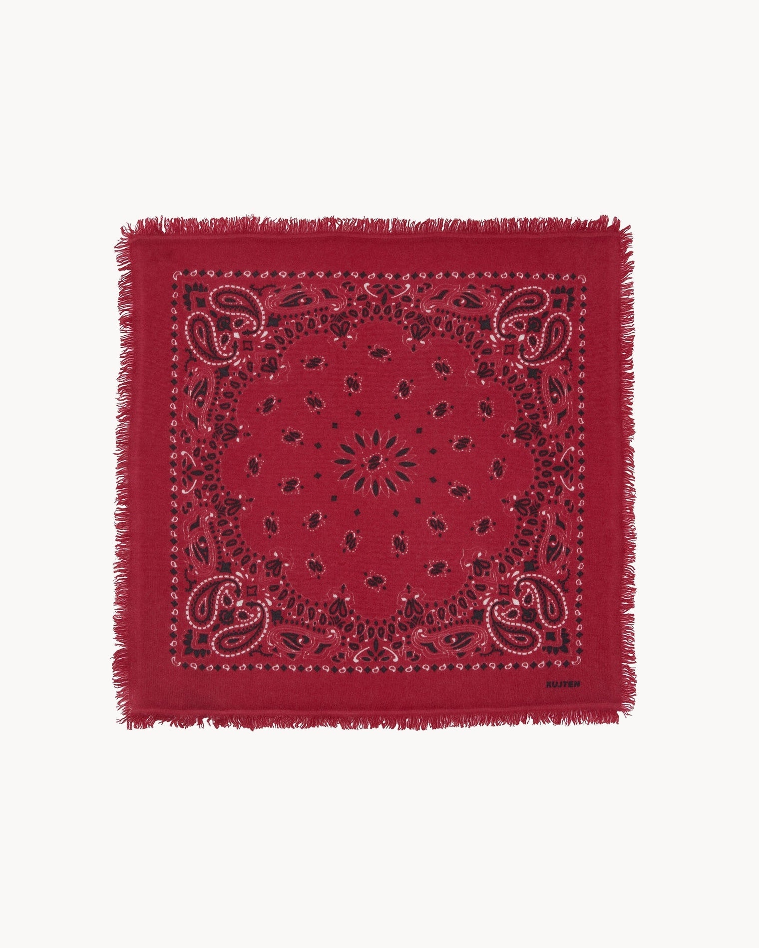 KUJTEN Small Bandana Hachi Bico Red - Bandana