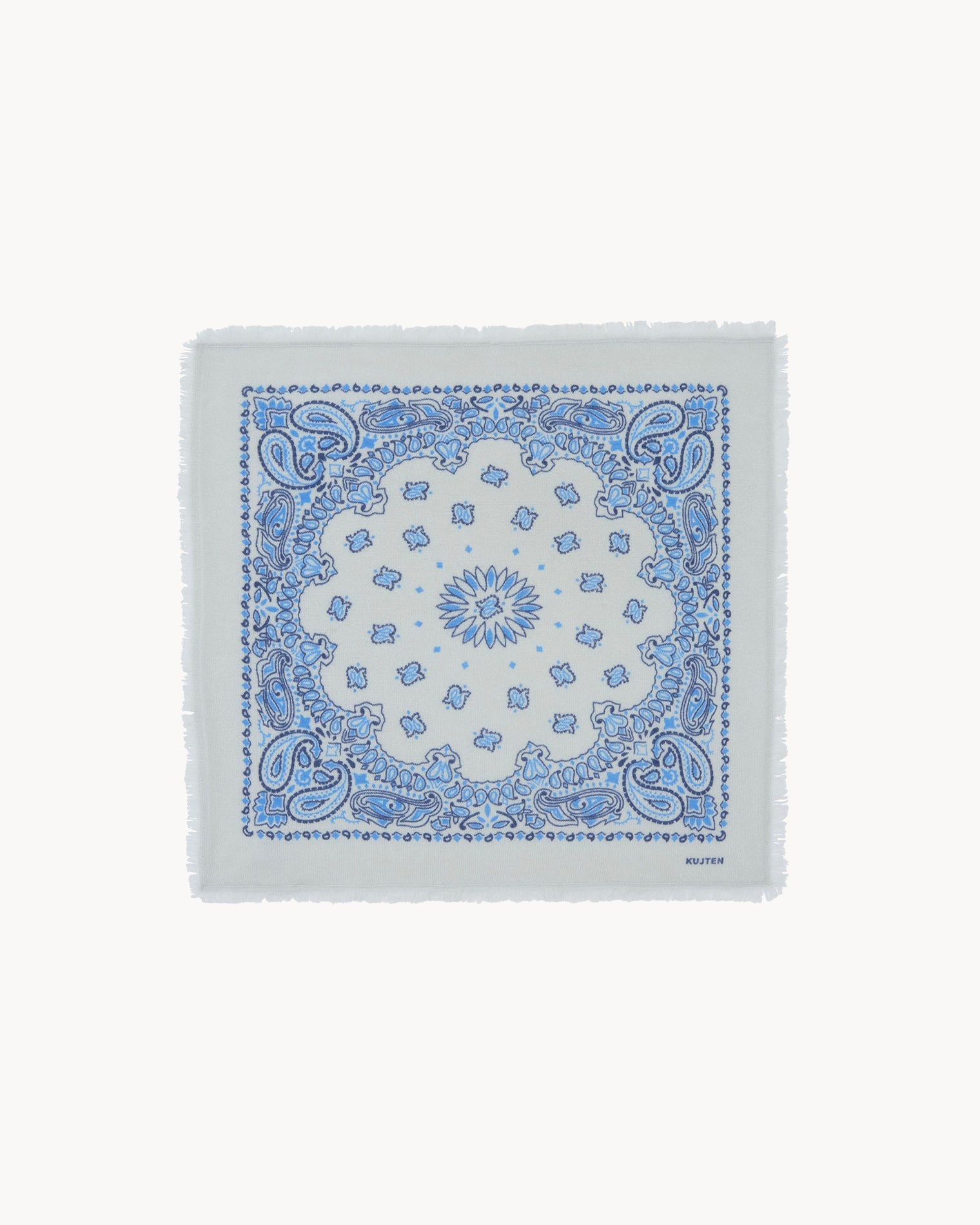 KUJTEN Small Bandana Hachi Bico Silver Blue - Bandana