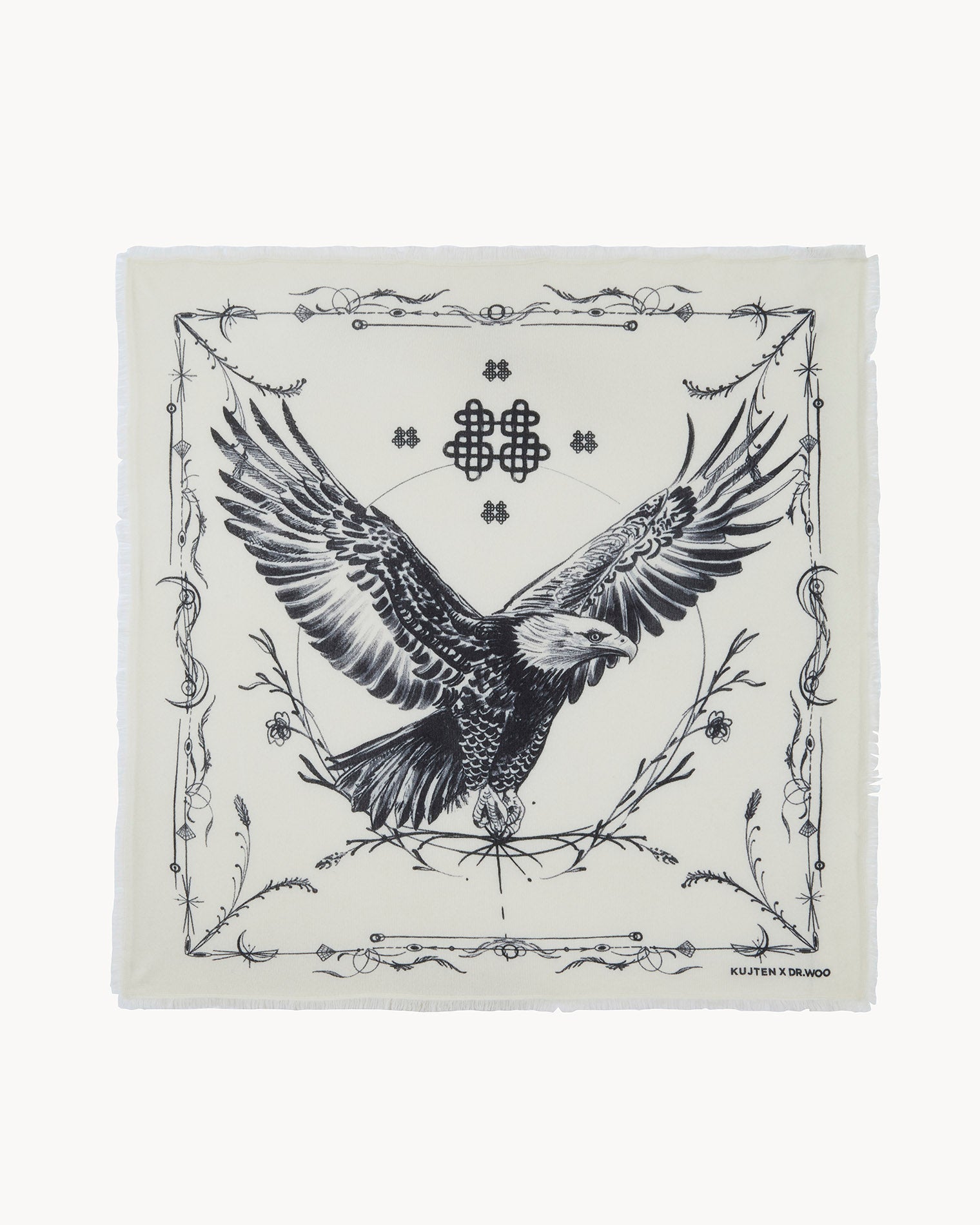 KUJTEN Large Bandana Washi White - Bandana