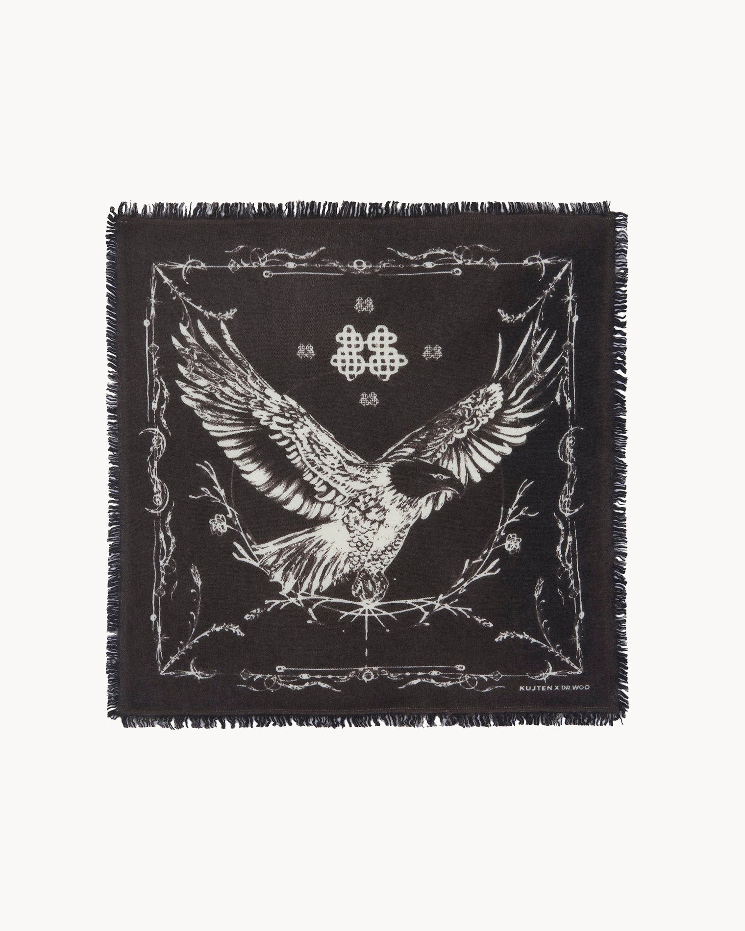 KUJTEN Small Bandana Hilo Brown - Bandana