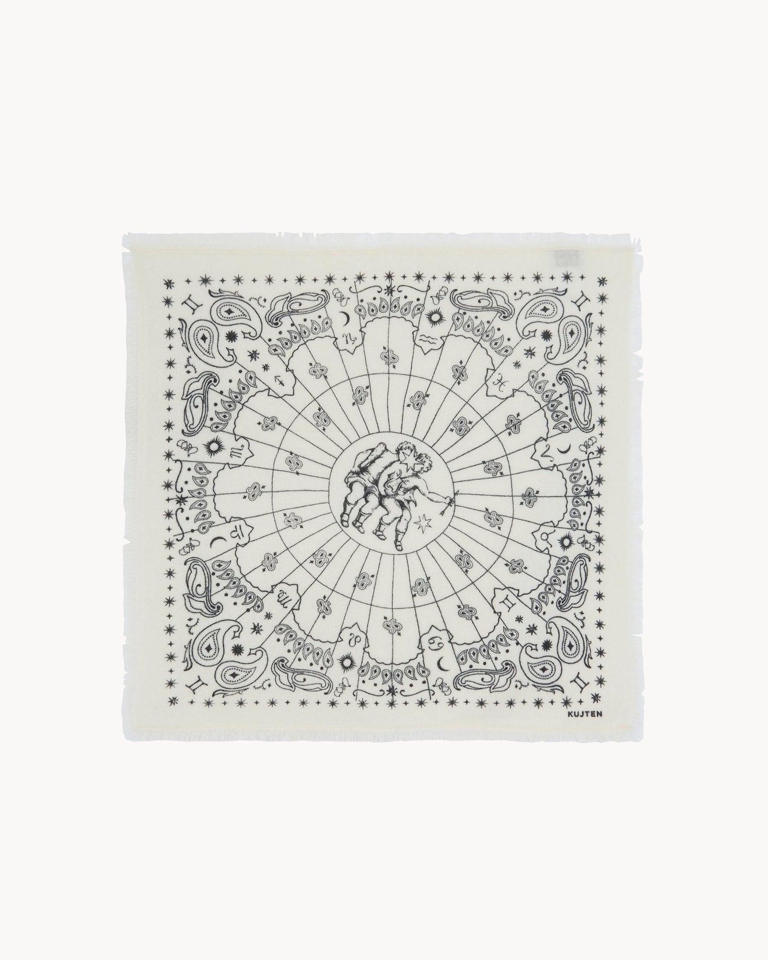 KUJTEN Small Bandana Hachi Sign Gemini - Bandana