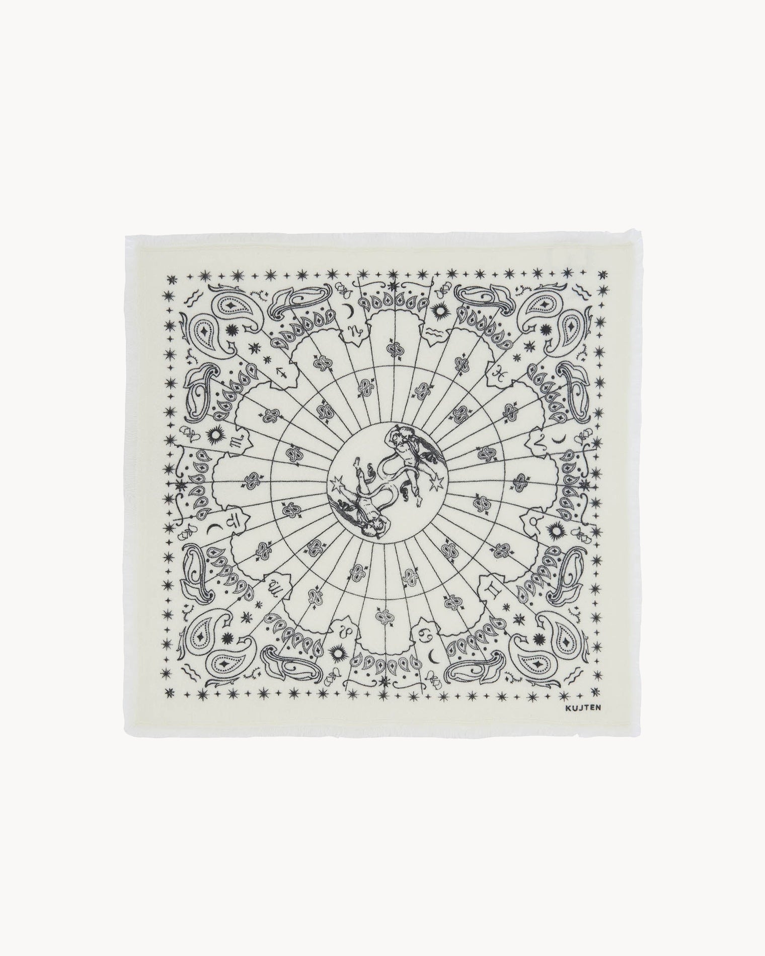 KUJTEN Small Bandana Hachi Sign Aquarius - Bandana