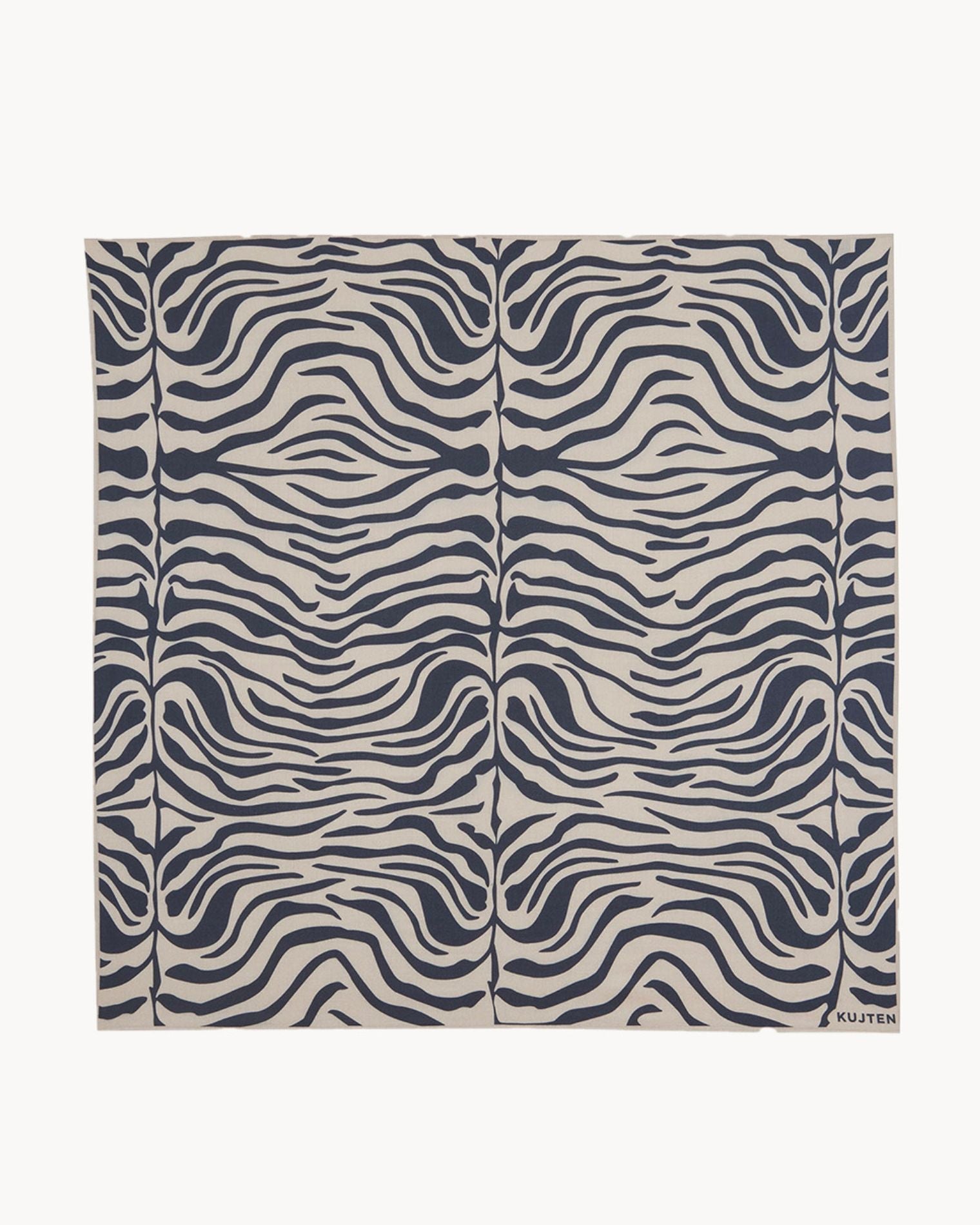 KUJTEN Large Bandana Helia Zebra Organic Beige - Bandana