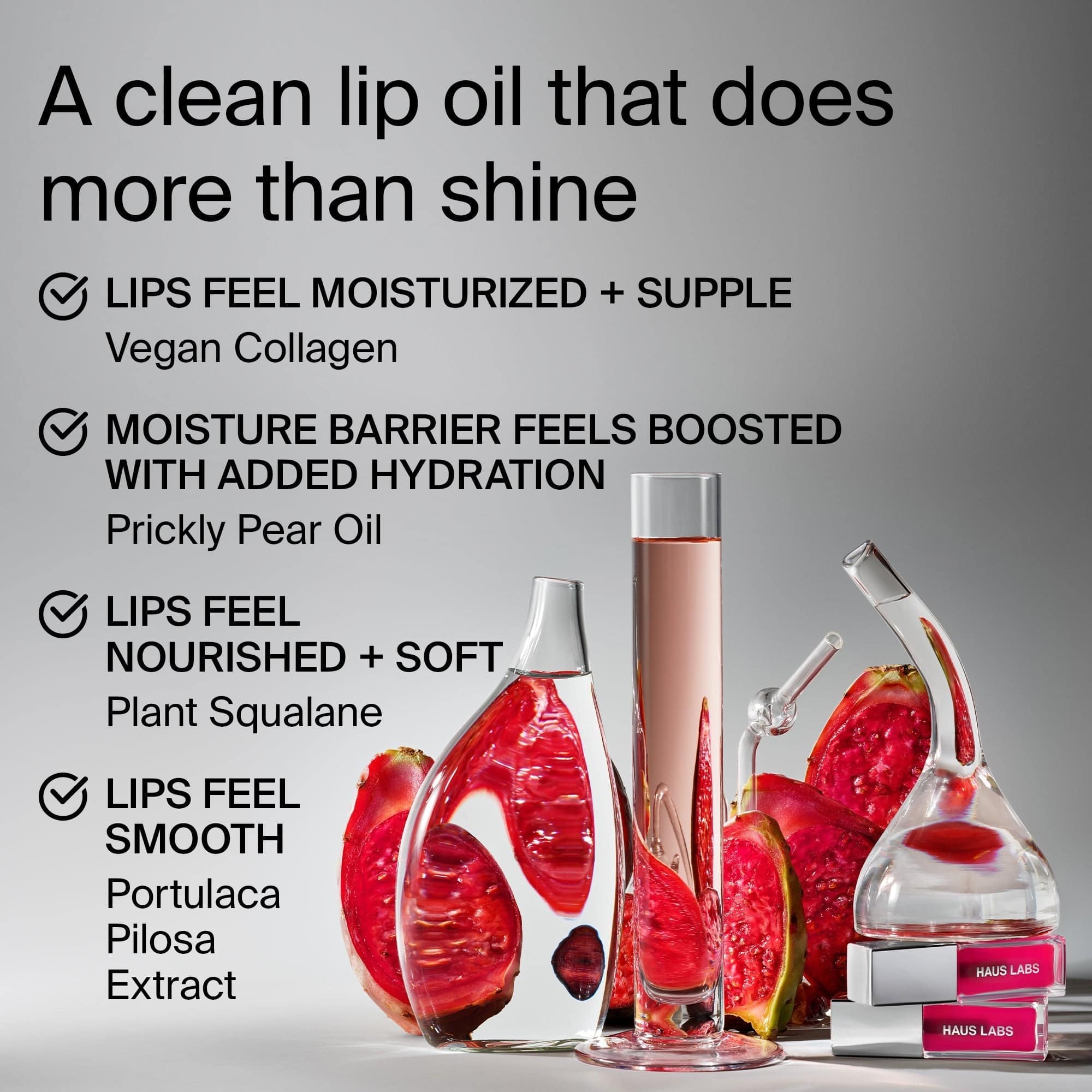 Haus Labs PhD Hybrid Lip Oil - Dudak Bakım Yağı - stre