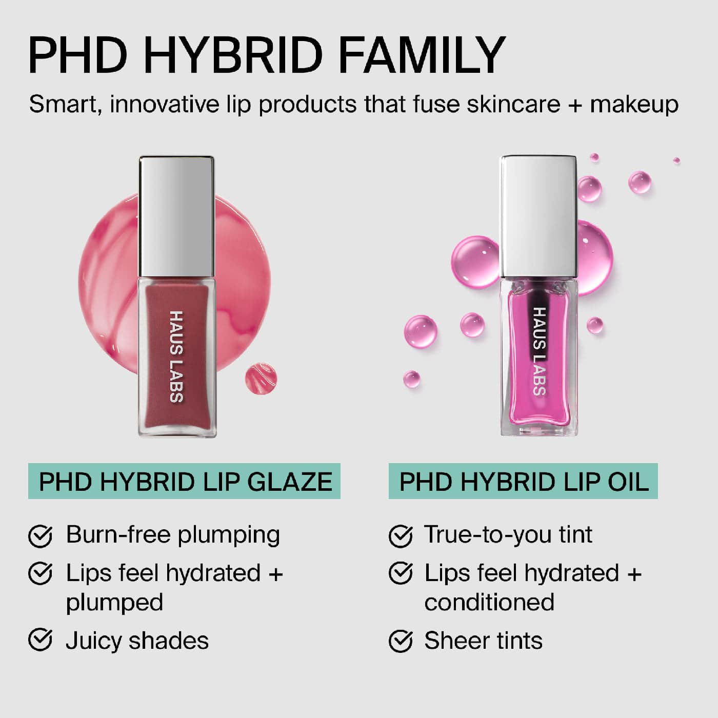 Haus Labs PhD Hybrid Lip Oil - Dudak Bakım Yağı - stre