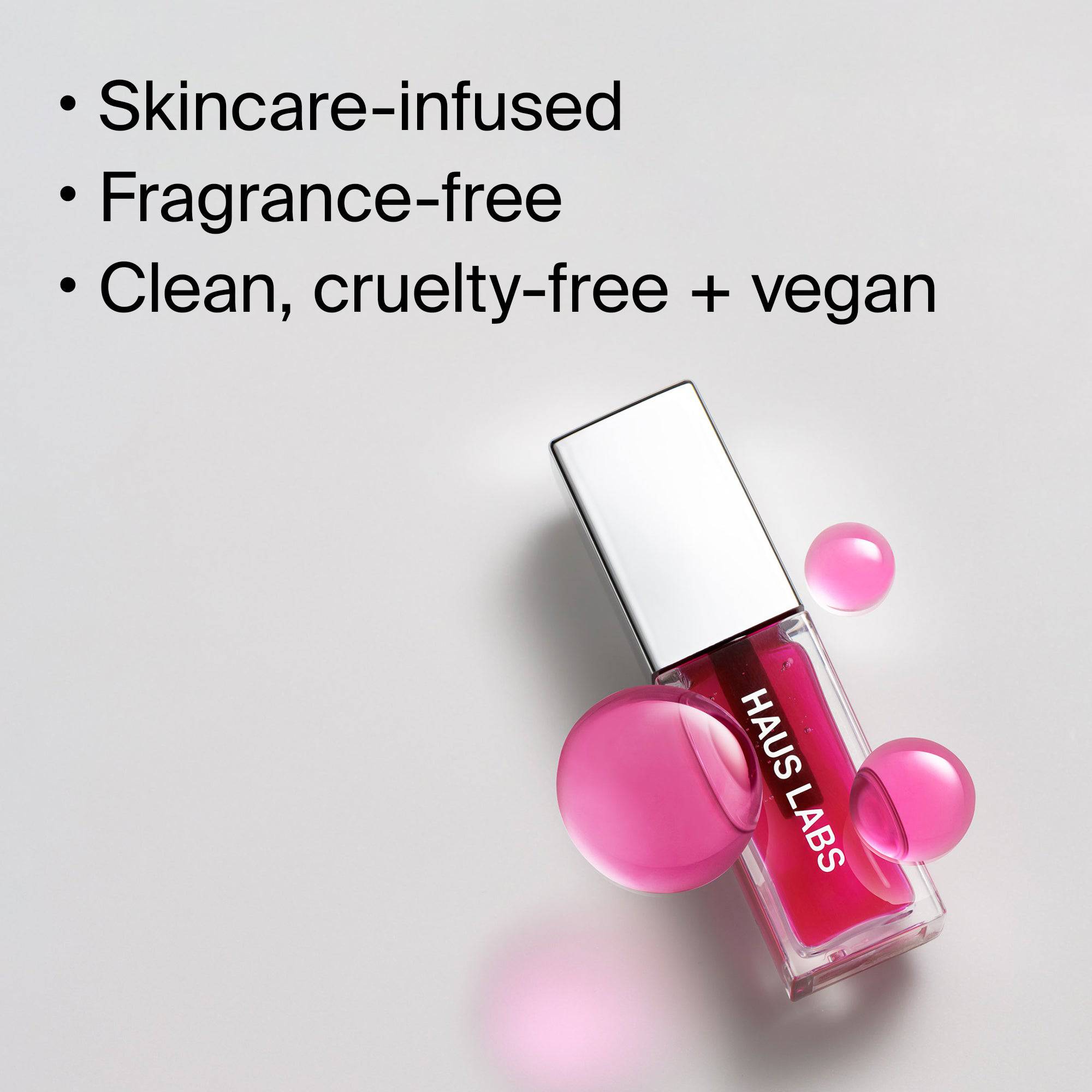 Haus Labs PhD Hybrid Lip Oil - Dudak Bakım Yağı - stre