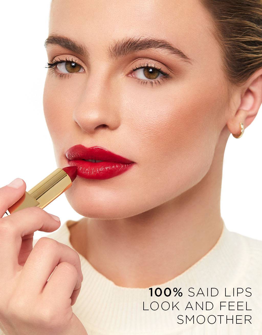 Hourglass Unlocked Satin Crème Lipstick - Ruj - stre