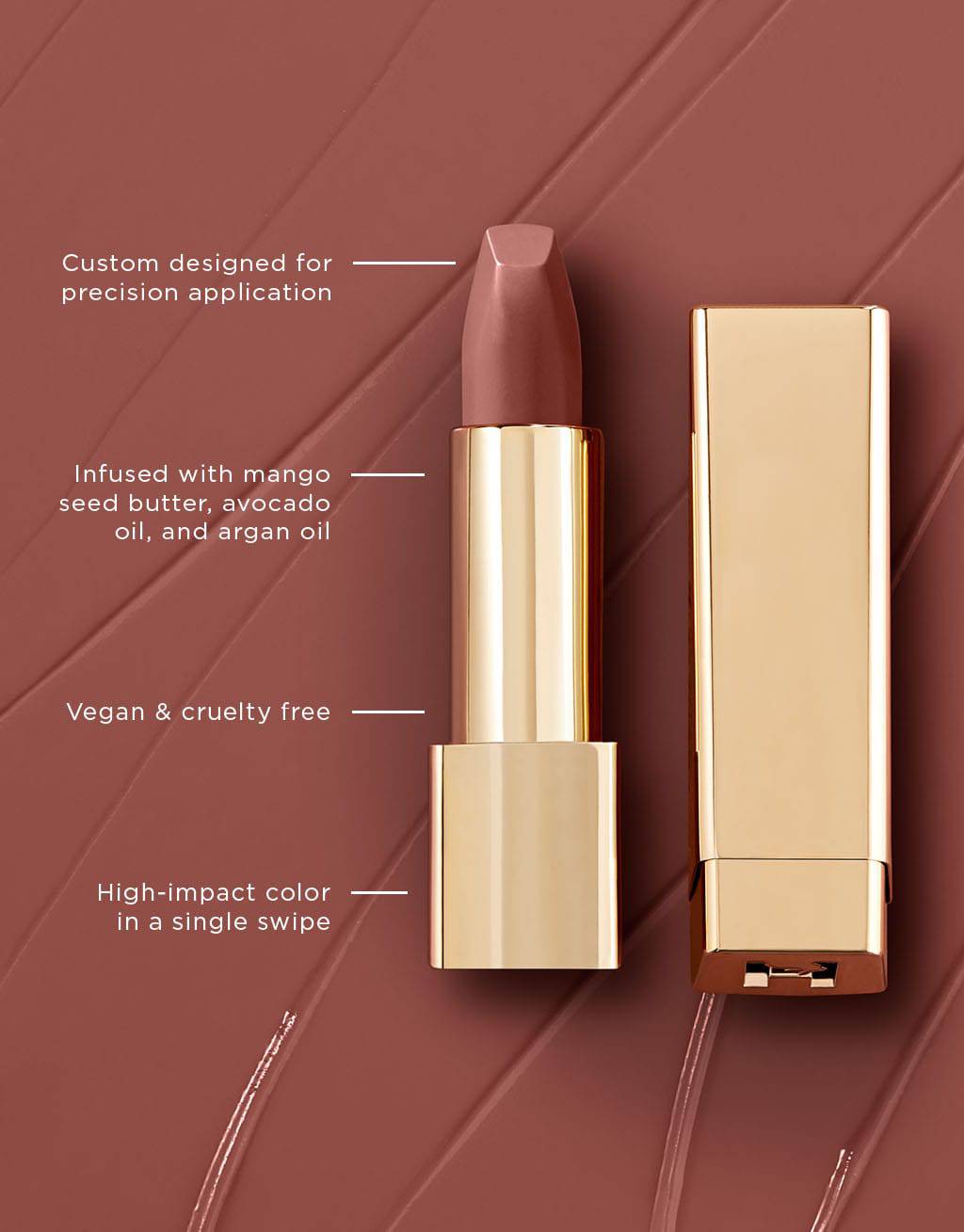 Hourglass Unlocked Satin Crème Lipstick - Ruj - stre