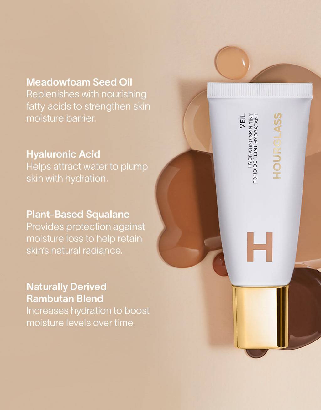 Hourglass Veil Hydrating Skin Tint - Nemlendiricili Fondöten - stre