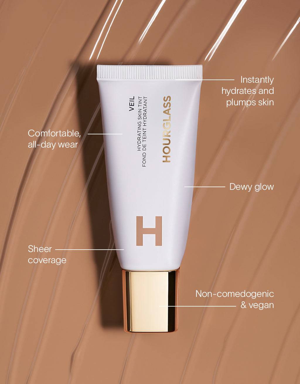 Hourglass Veil Hydrating Skin Tint - Nemlendiricili Fondöten - stre