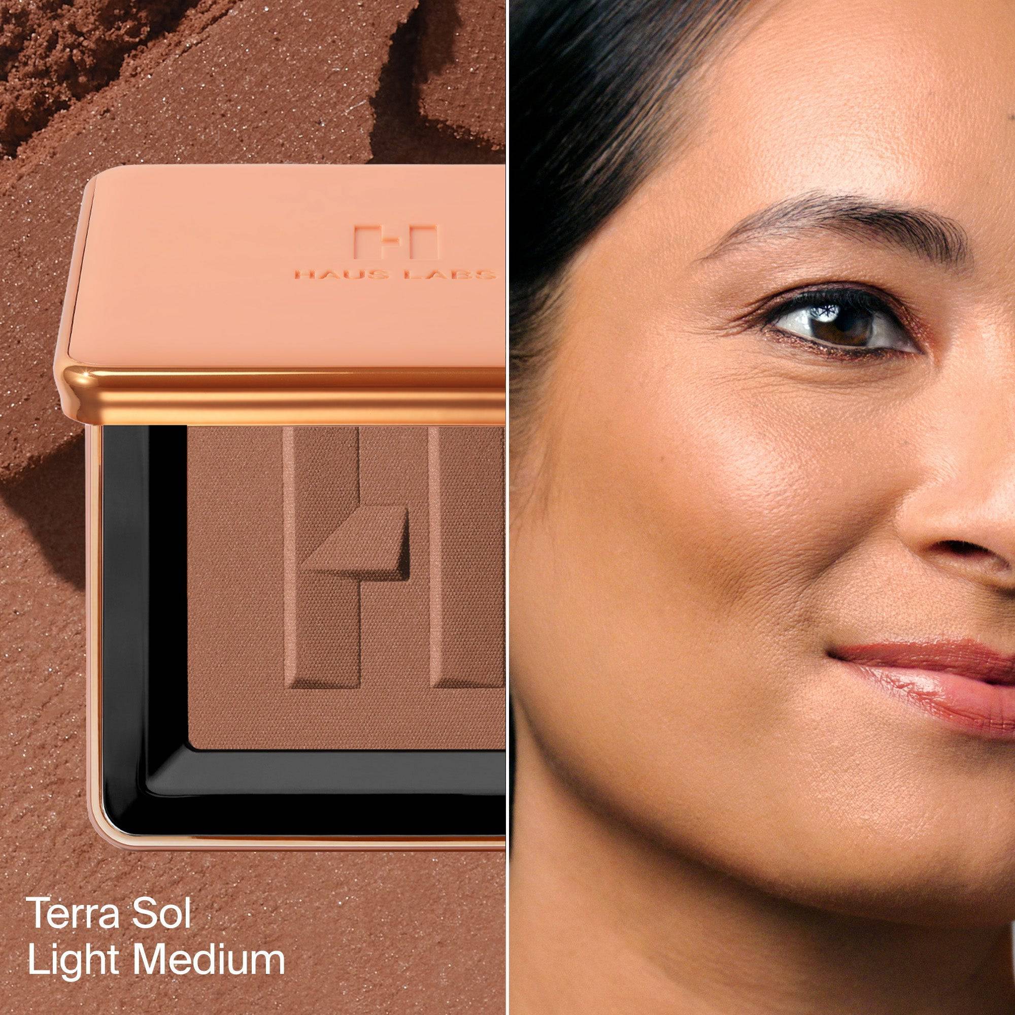 Haus Labs Power Sculpt® Velvet Bronzer - Bronzer - stre