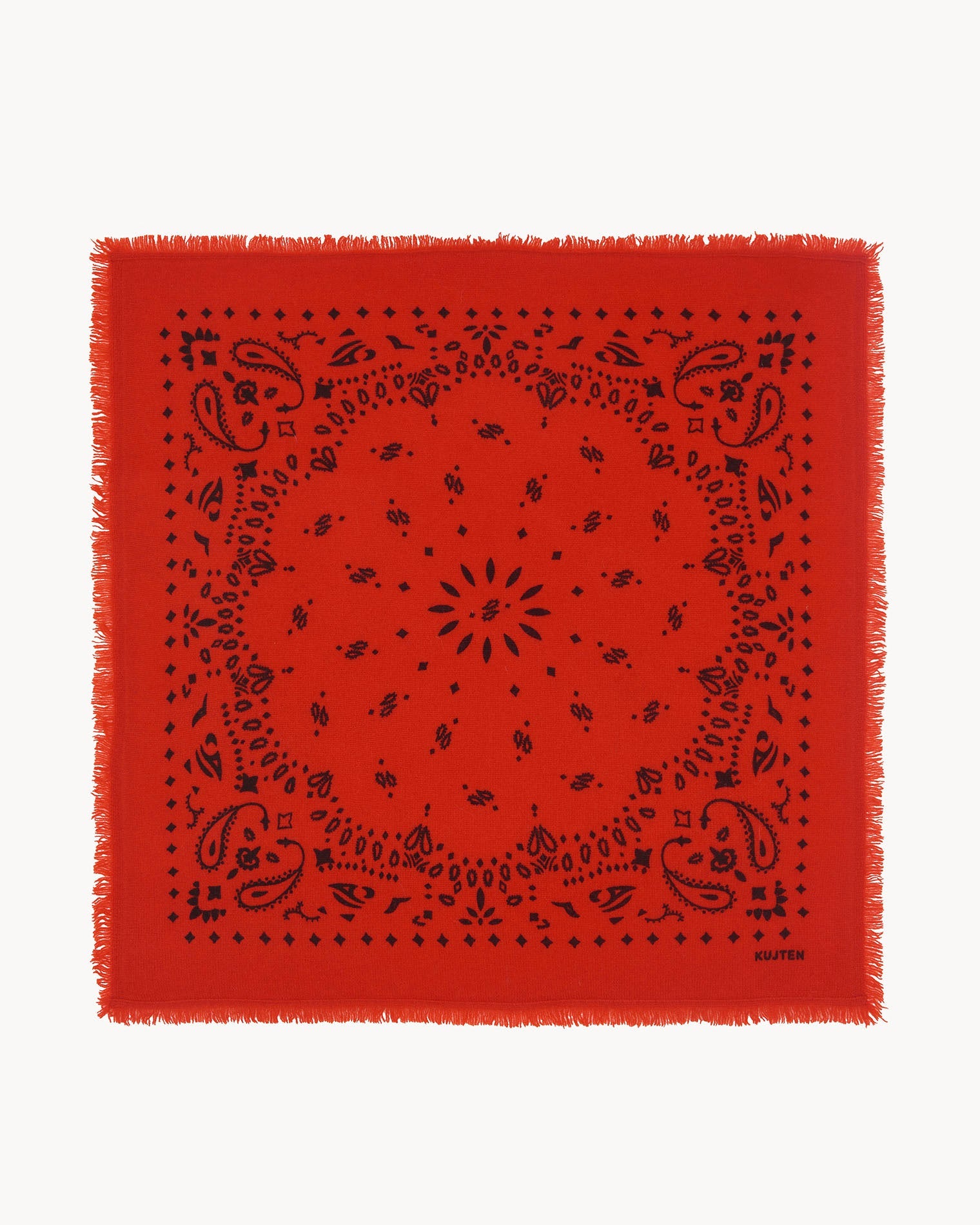 KUJTEN Bandana Hachiko Red Orange - Bandana