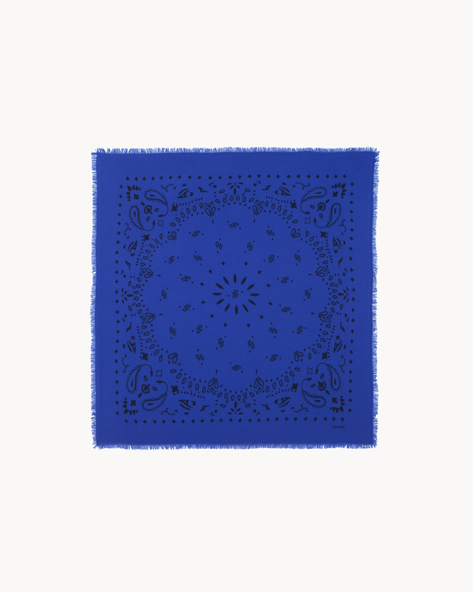 KUJTEN Small Bandana Hachi Cobalt Blue - Bandana