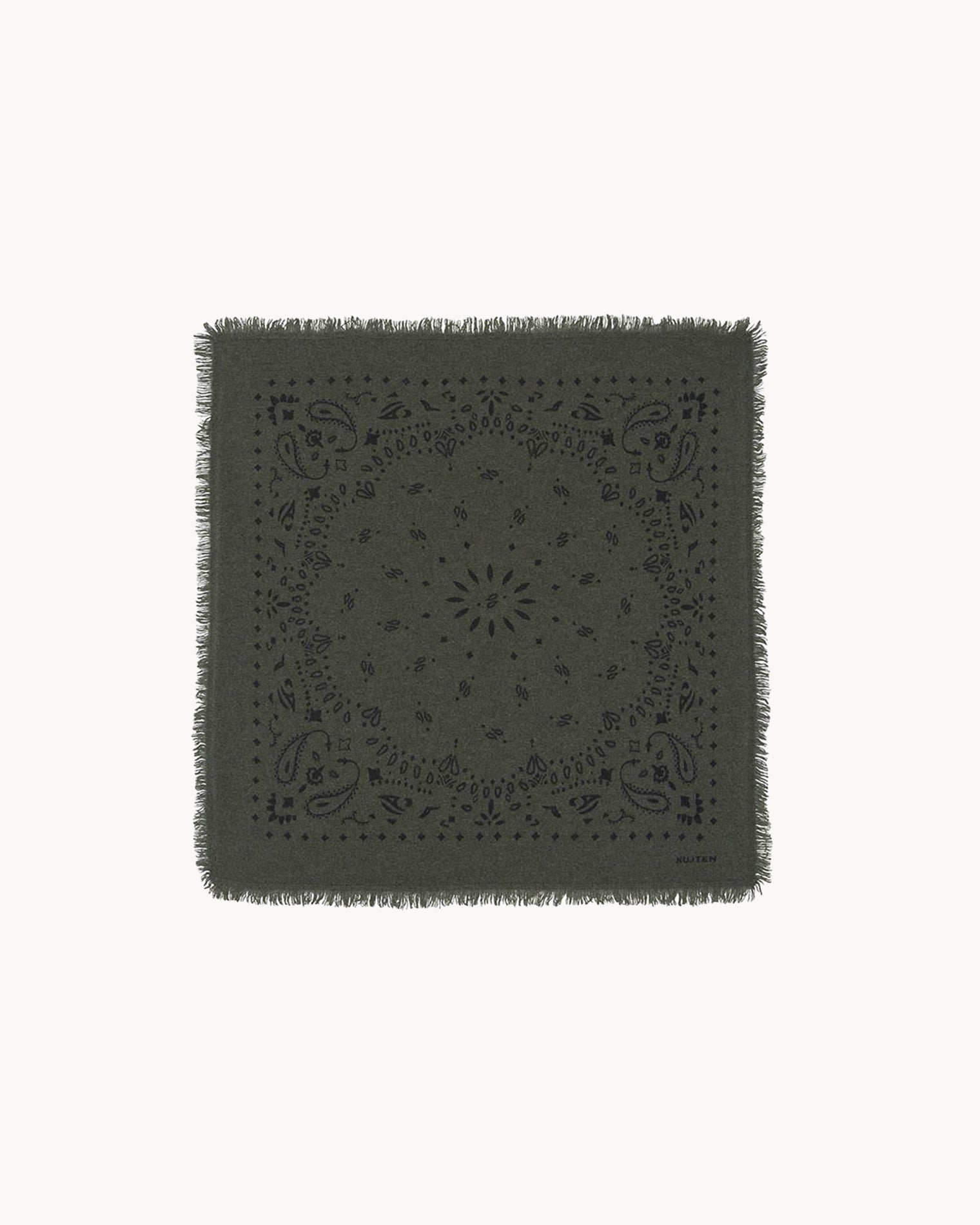 KUJTEN Small Bandana Hachi Dark Khaki - Bandana