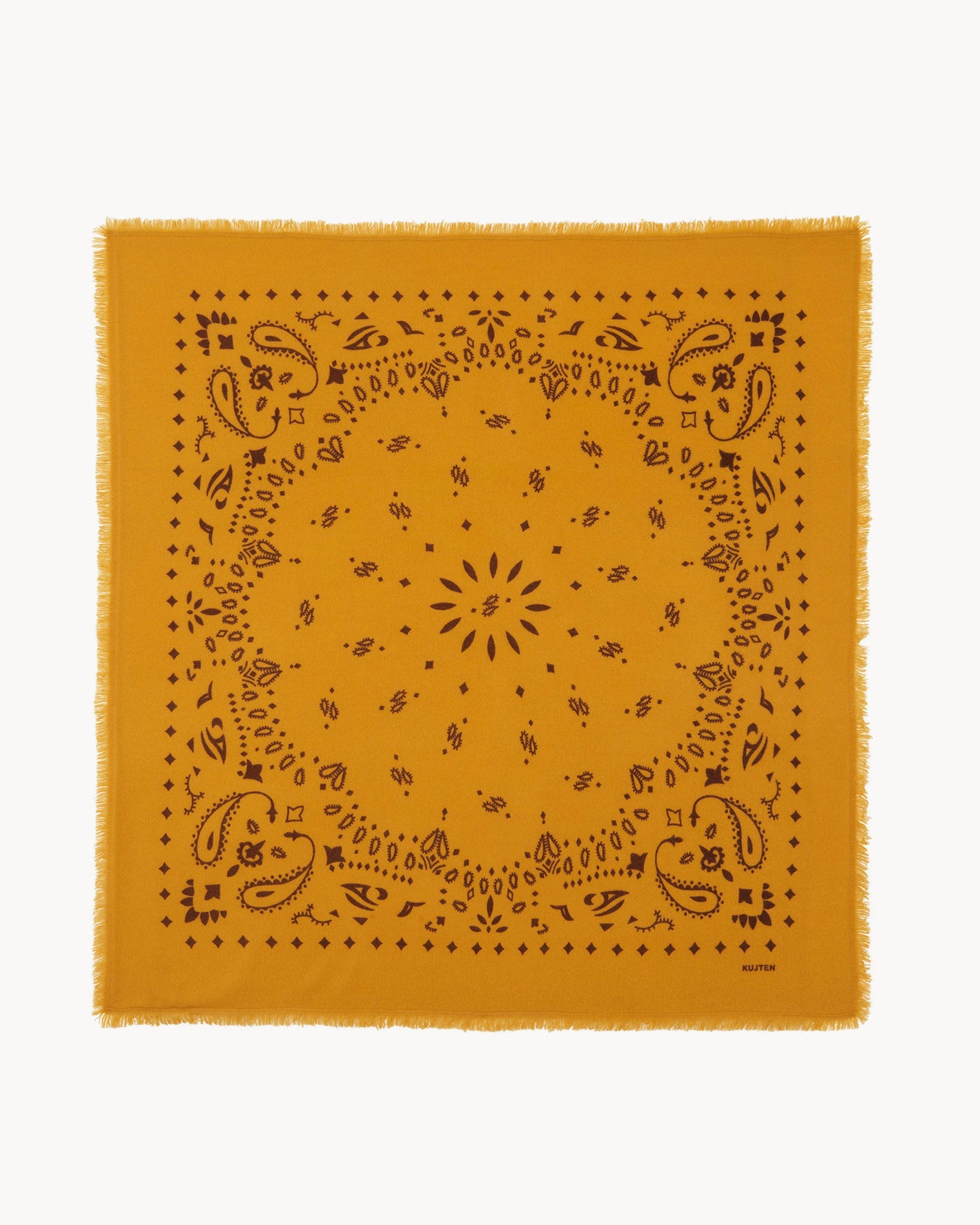 KUJTEN Bandana Hachiko Saffron Yellow - Bandana
