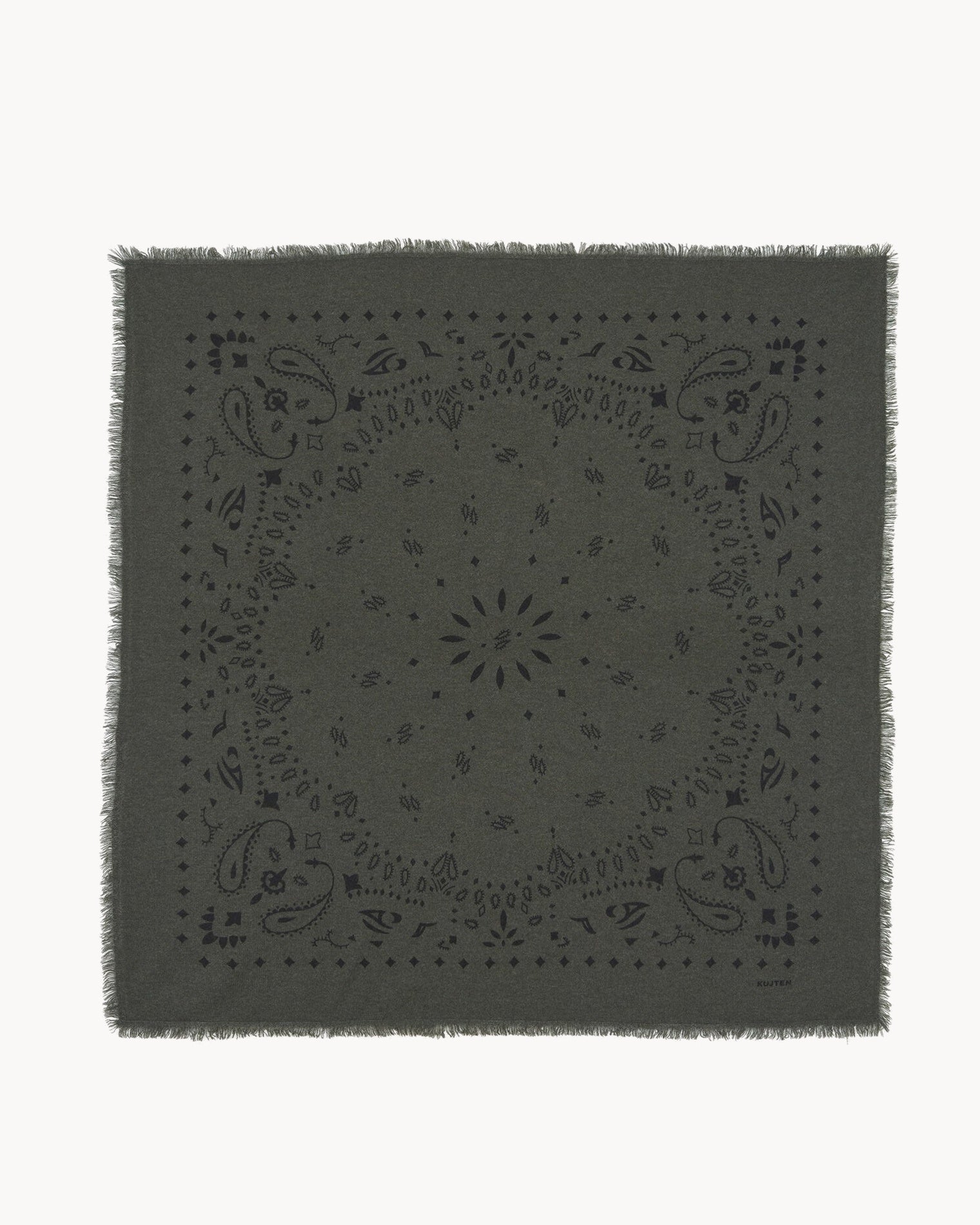 KUJTEN Bandana Hachiko Dark Khaki - Bandana