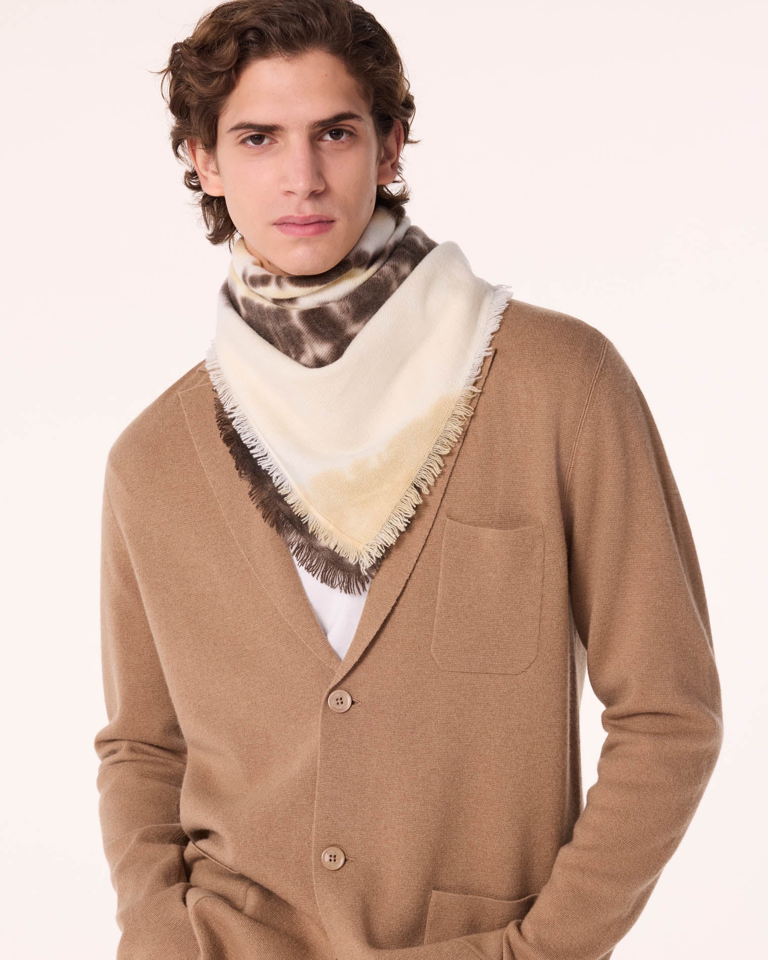 KUJTEN Bandana Hachiko Sunny Organic Brown - Bandana