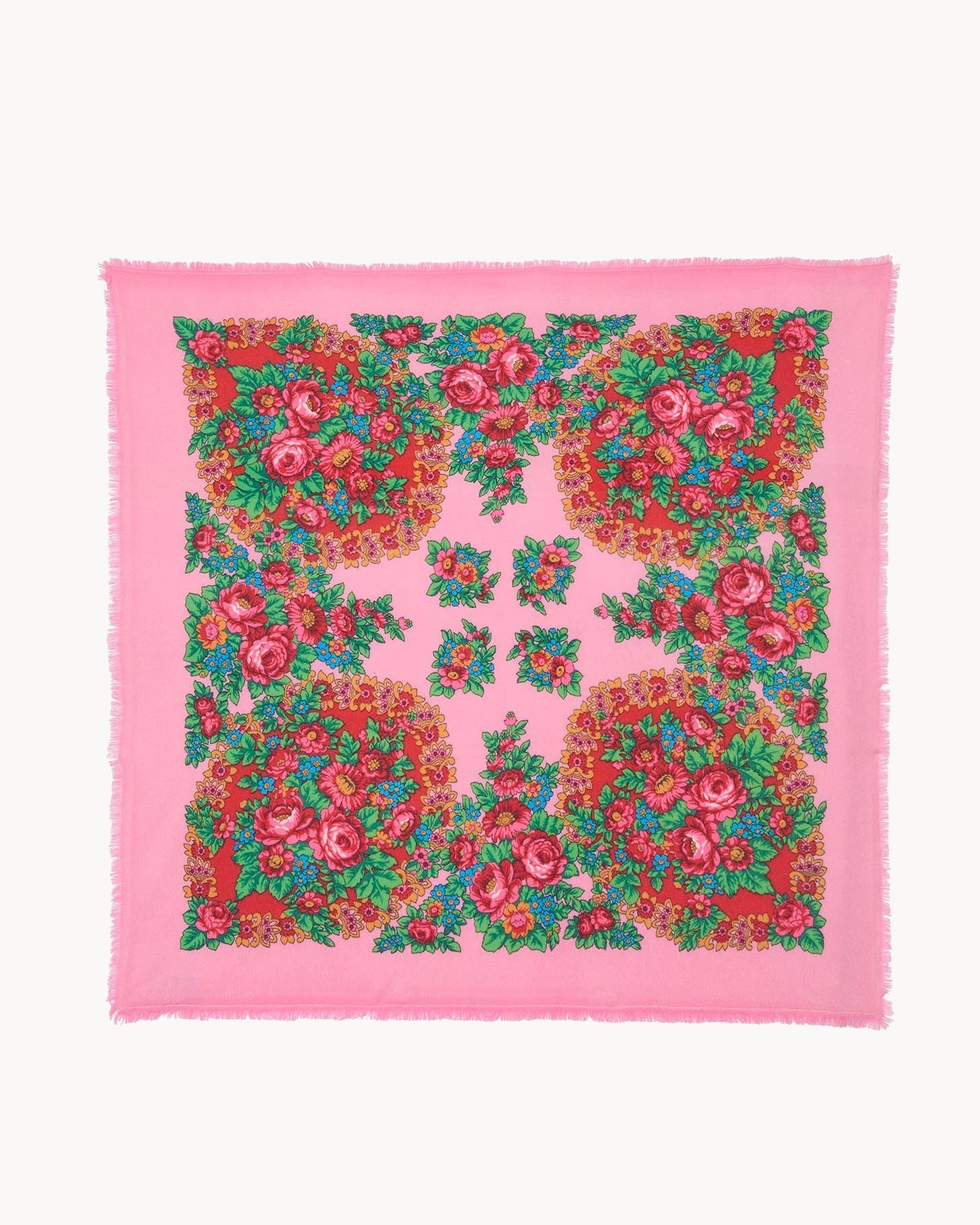 KUJTEN Bandana Hachiko Flower Candy Pink - Bandana