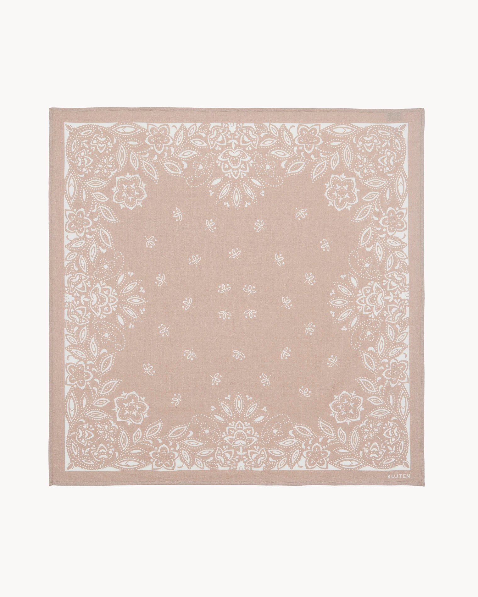 KUJTEN Large Bandana Helia Organic Beige - Bandana