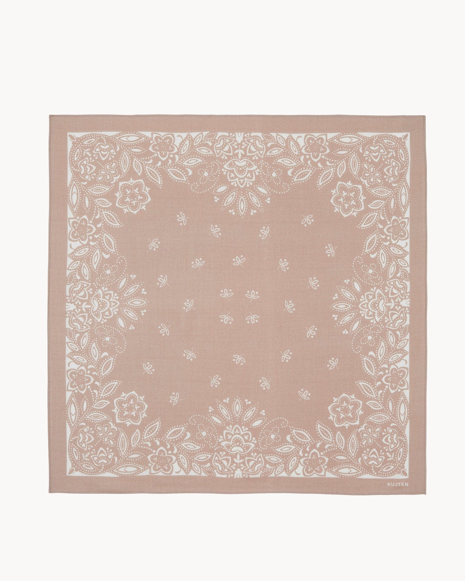 KUJTEN Large Bandana Helia Organic Beige - Bandana