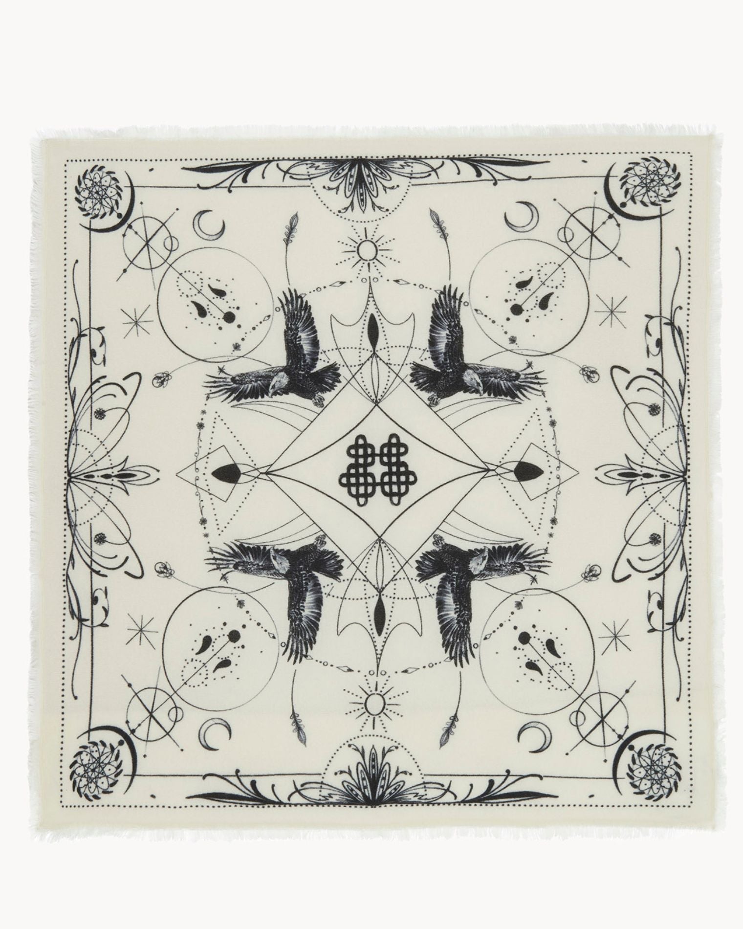 KUJTEN Large Bandana Loki White - Bandana