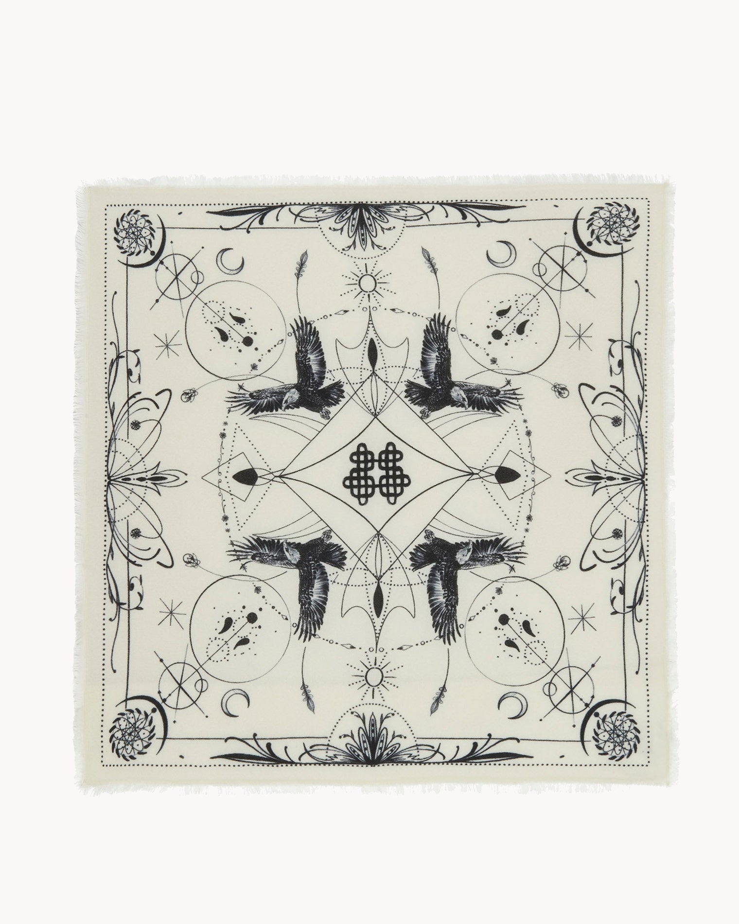 KUJTEN Large Bandana Hiloki White - Bandana