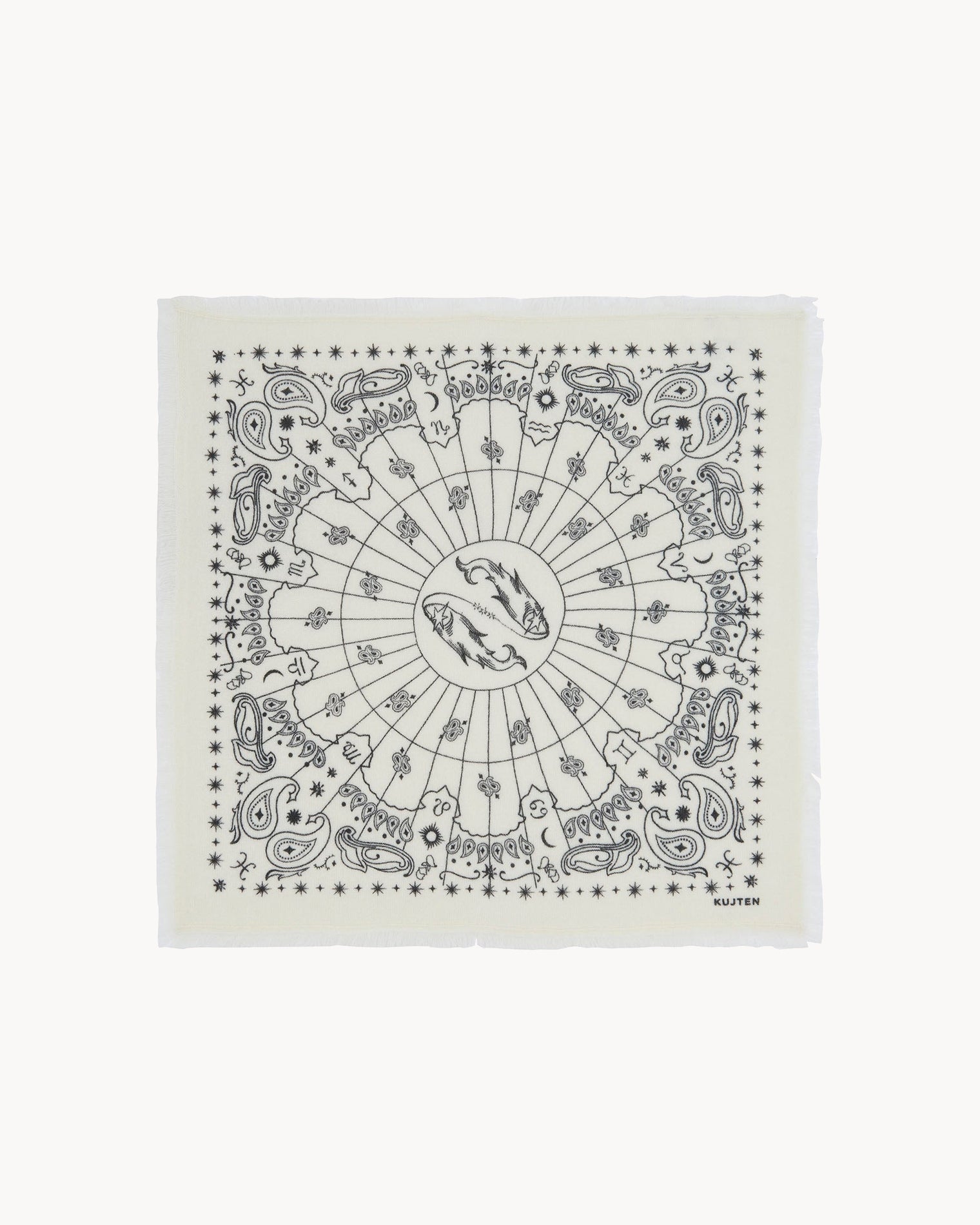 KUJTEN Small Bandana Hachi Sign Pisces - Bandana