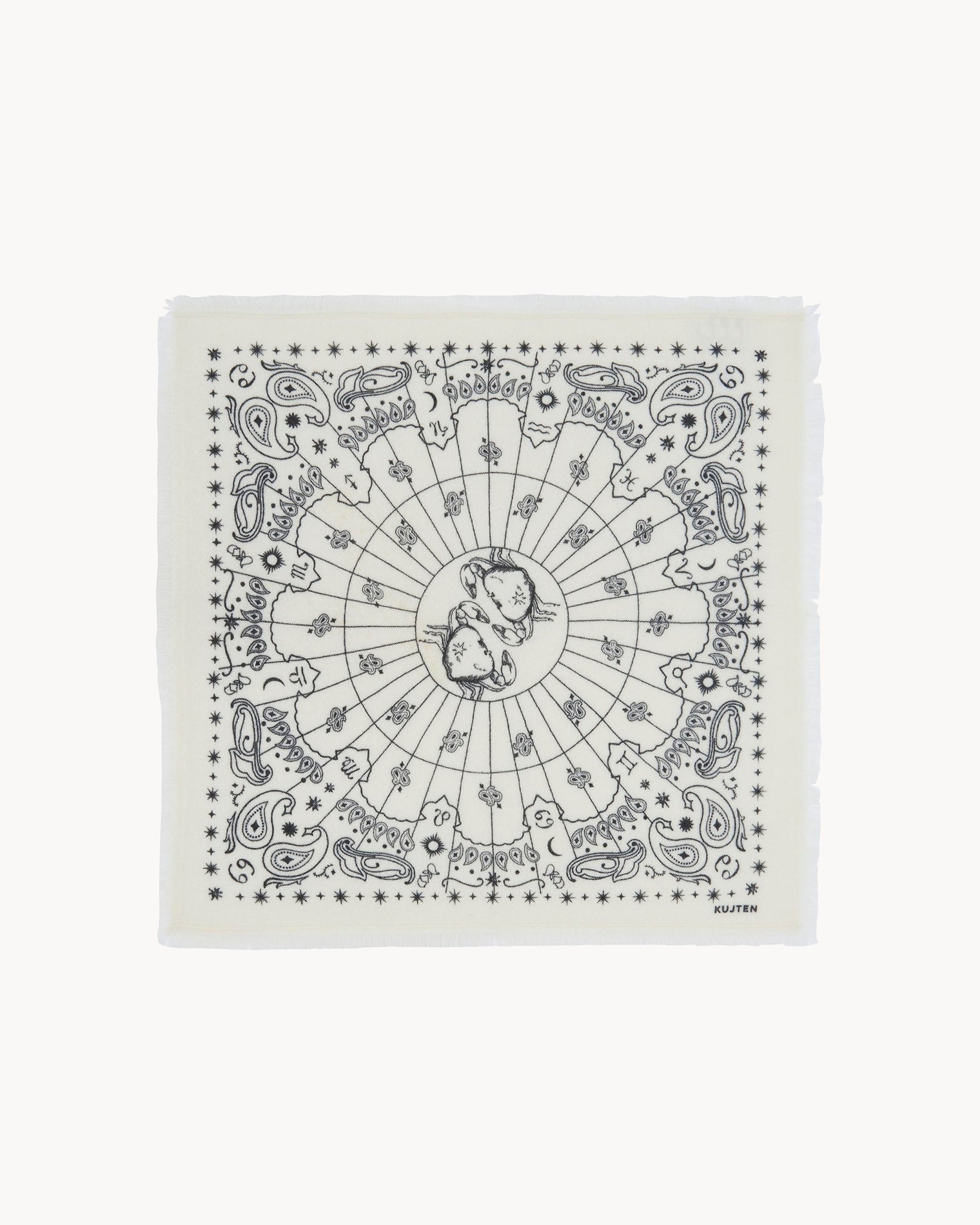 KUJTEN Small Bandana Hachi Sign Cancer - Bandana