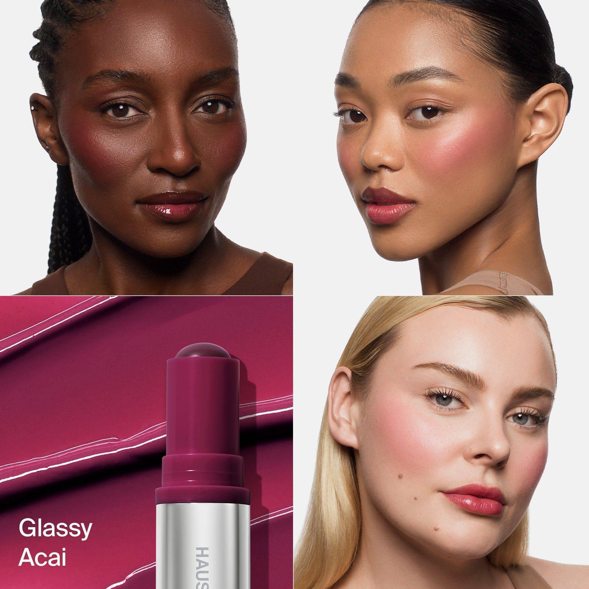 Haus Labs Color Fuse Glassy Blush Balm Stick - Allık - stre