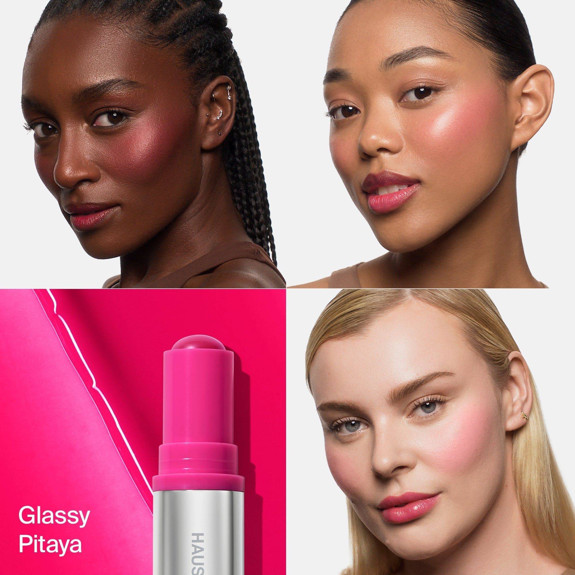 Haus Labs Color Fuse Glassy Blush Balm Stick - Allık - stre