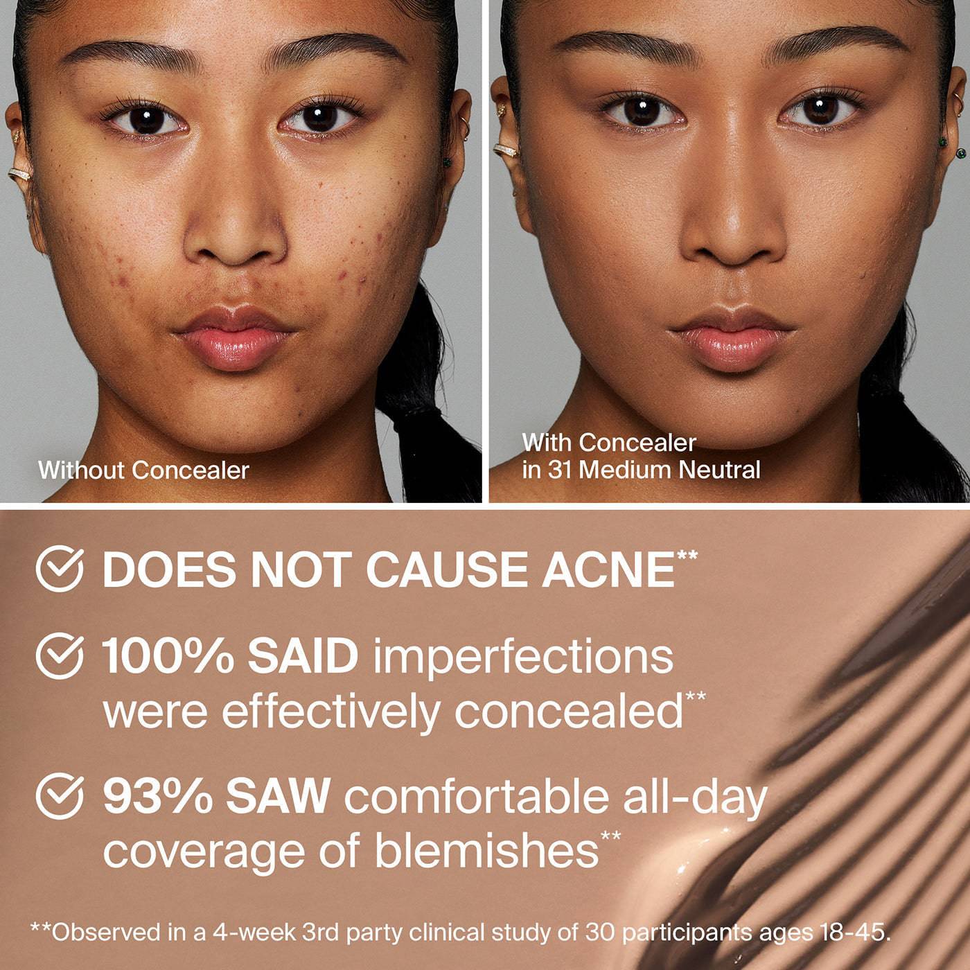 Haus Labs Triclone™ Skin Tech Hydrating + De-Puffing Concealer - Kapatıcı - stre