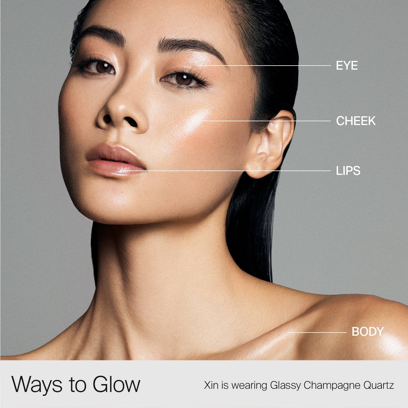 Haus Labs Bio-Radiant™ Glassy Highlighter Balm - Aydınlatıcı - stre