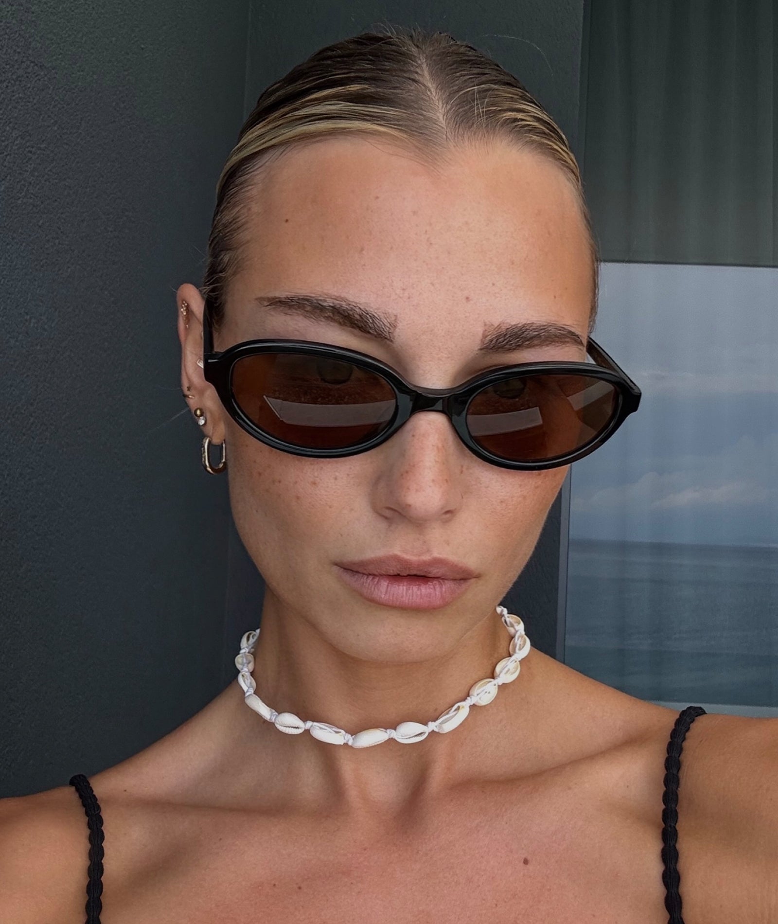 VEHLA June - Black/Choc - Gözlük