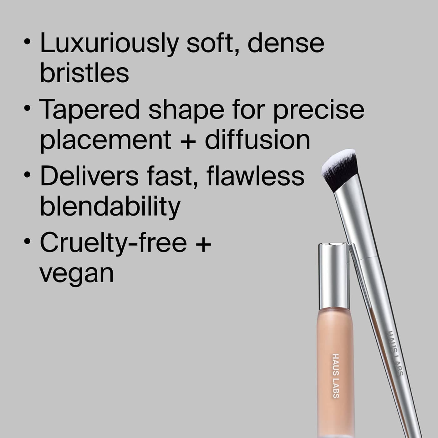 Haus Labs Triclone™ Skin Tech Concealer Brush - Kapatıcı Fırçası - stre